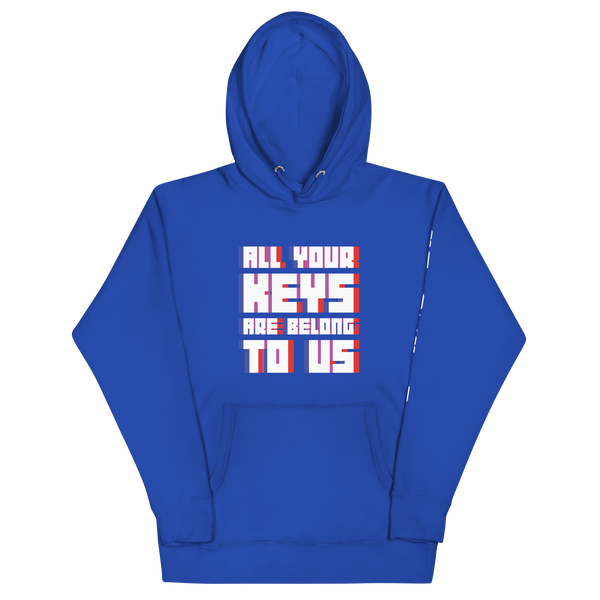 ALL YOUR KEYS Pullover Hoodie