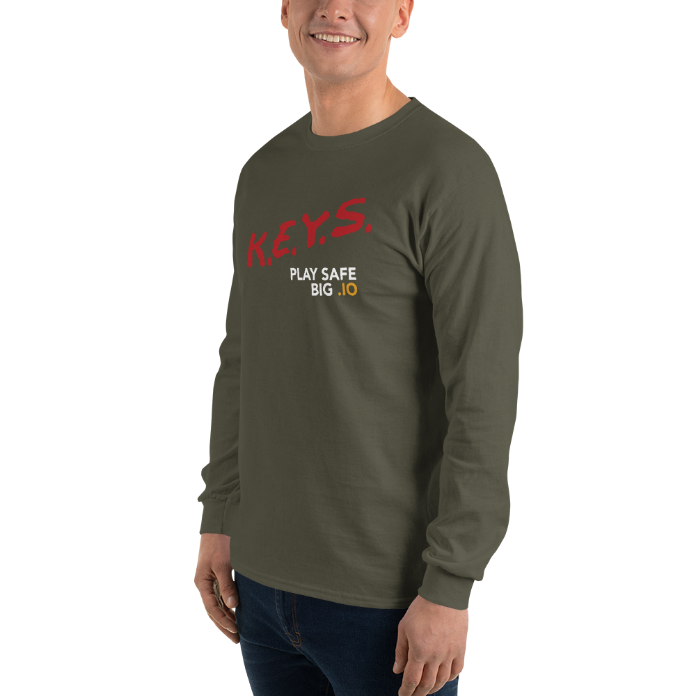 PLAY SAFE, BIG .IO! Long Sleeve Shirt