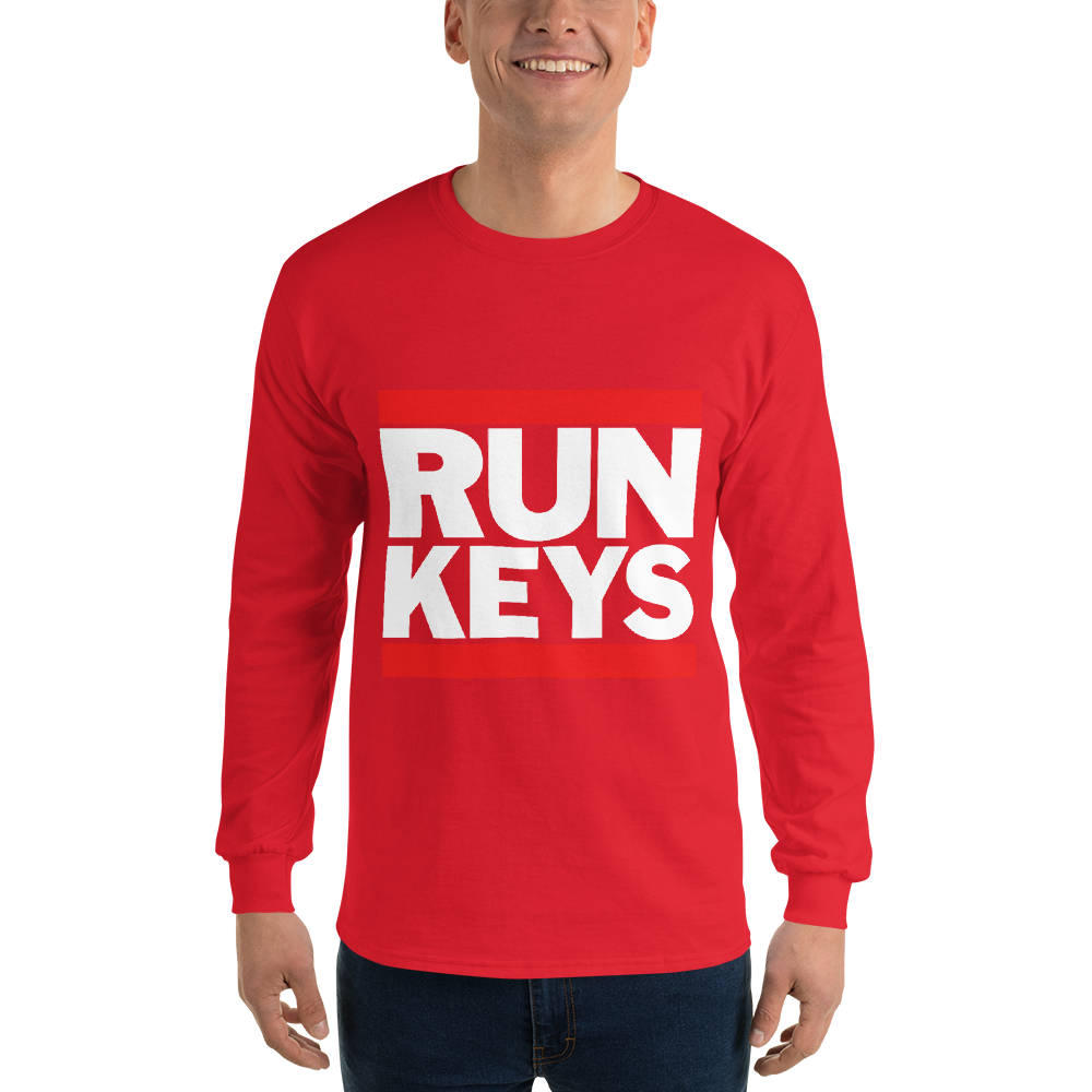 RUN KEYS Men’s Long Sleeve Shirt