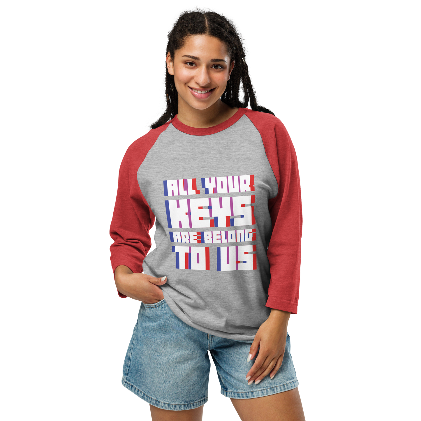 ALL YOUR KEYS 3/4 Shirt