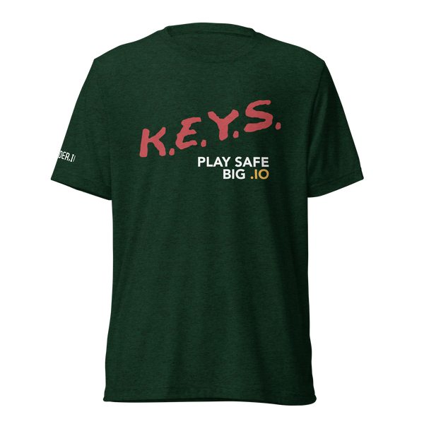 PLAY SAFE, BIG .IO! Short Sleeve Tshirt