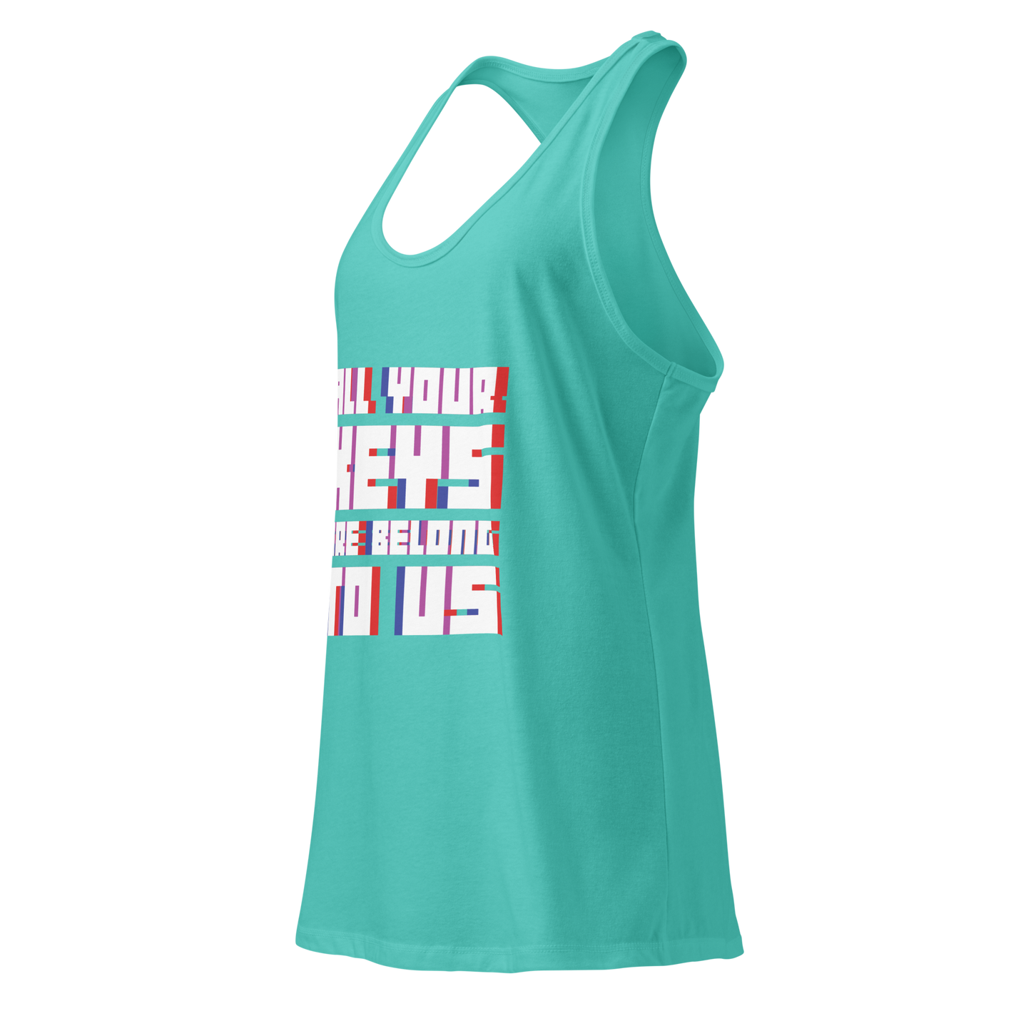 ALL YOUR KEYS Premium Women's Tank Top