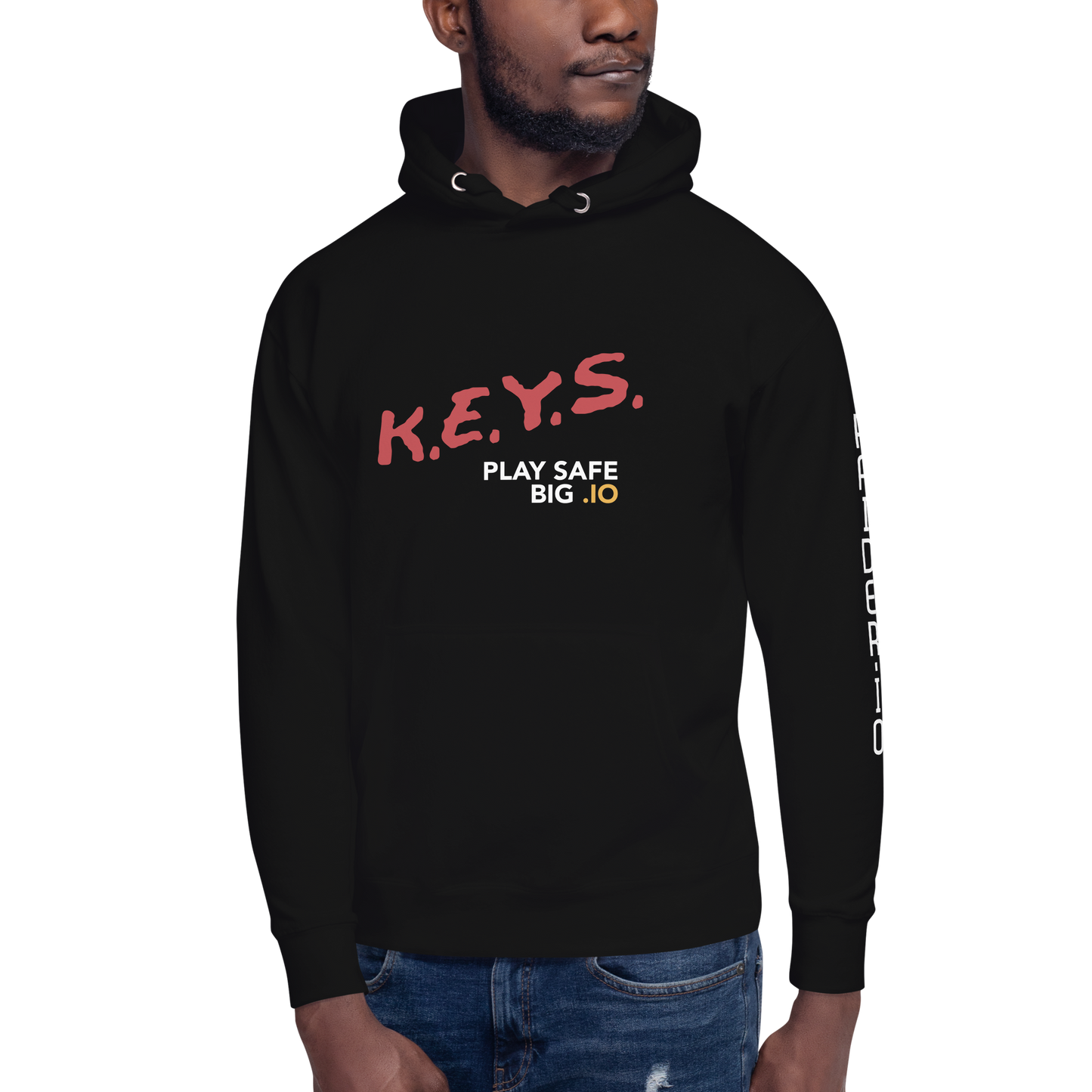 PLAY SAFE, BIG .IO! Pullover Hoodie