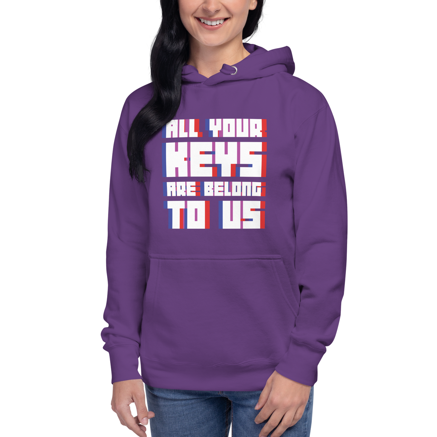 ALL YOUR KEYS Pullover Hoodie