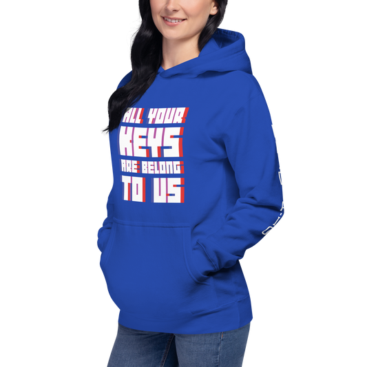 ALL YOUR KEYS Pullover Hoodie