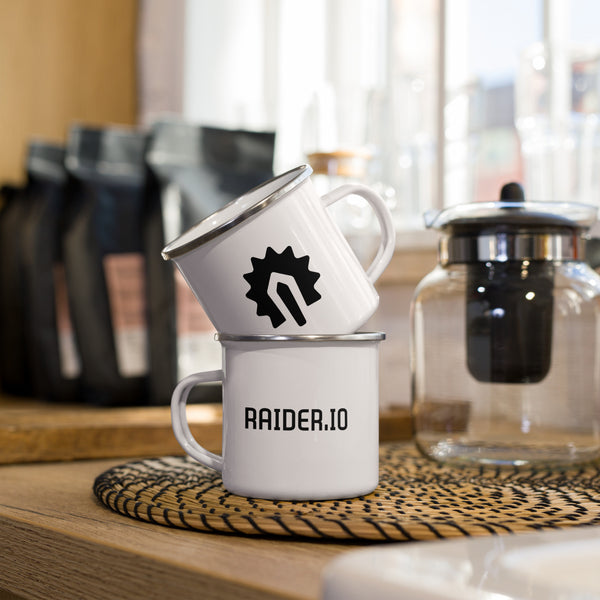 Raider.IO Enamel Mug