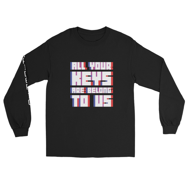 ALL YOUR KEYS Long Sleeve Shirt