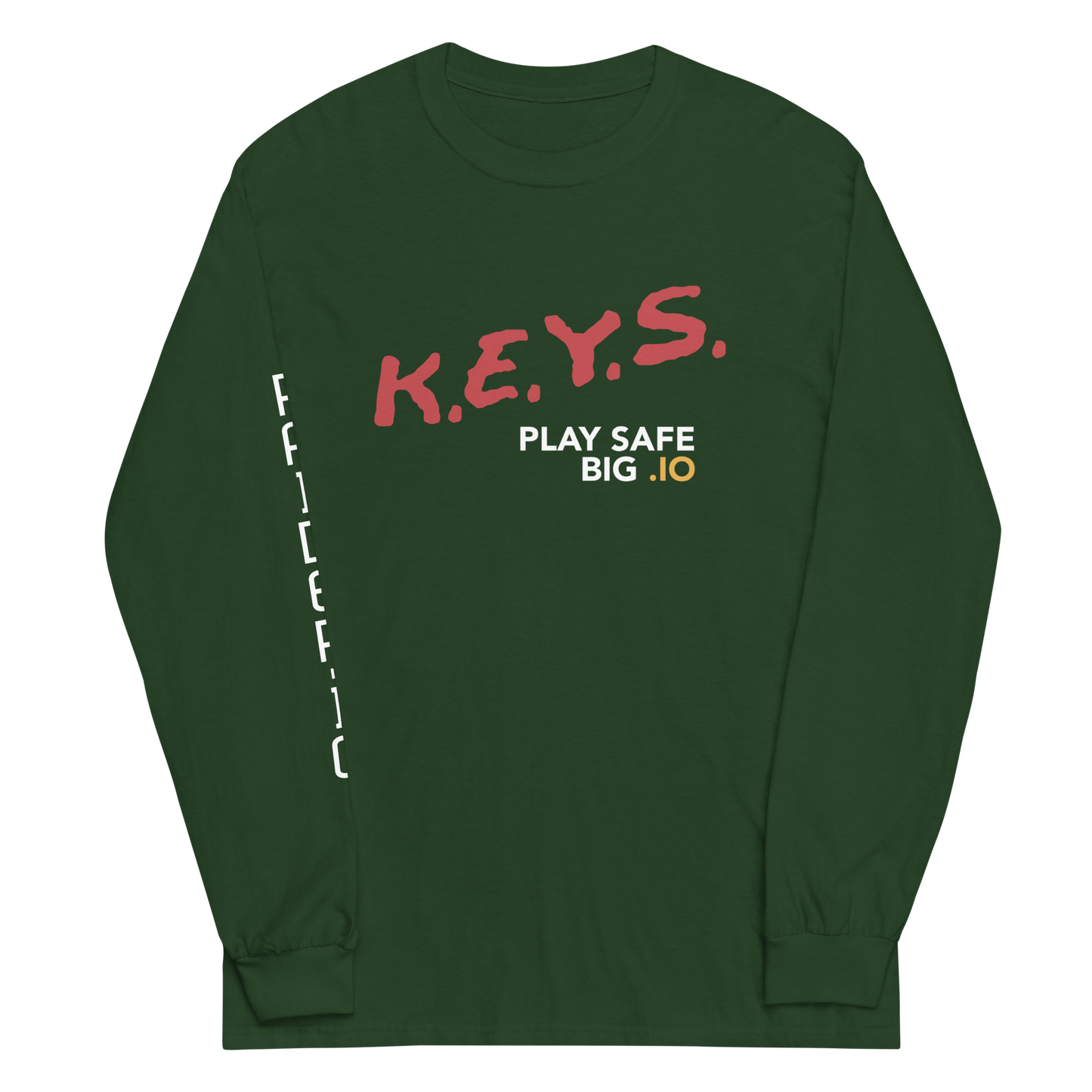 PLAY SAFE, BIG .IO! Long Sleeve Shirt