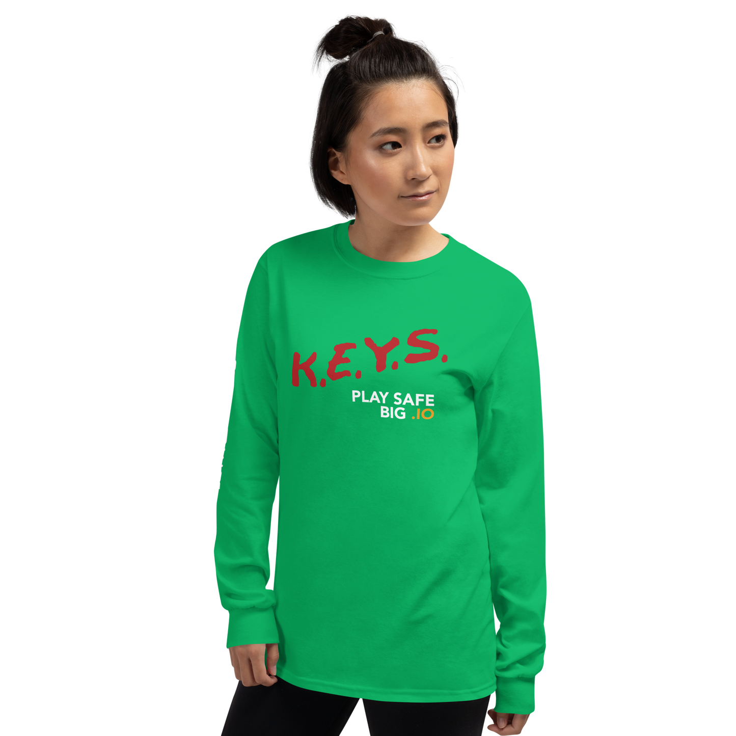 PLAY SAFE, BIG .IO! Long Sleeve Shirt