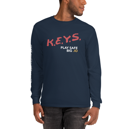 PLAY SAFE, BIG .IO! Long Sleeve Shirt