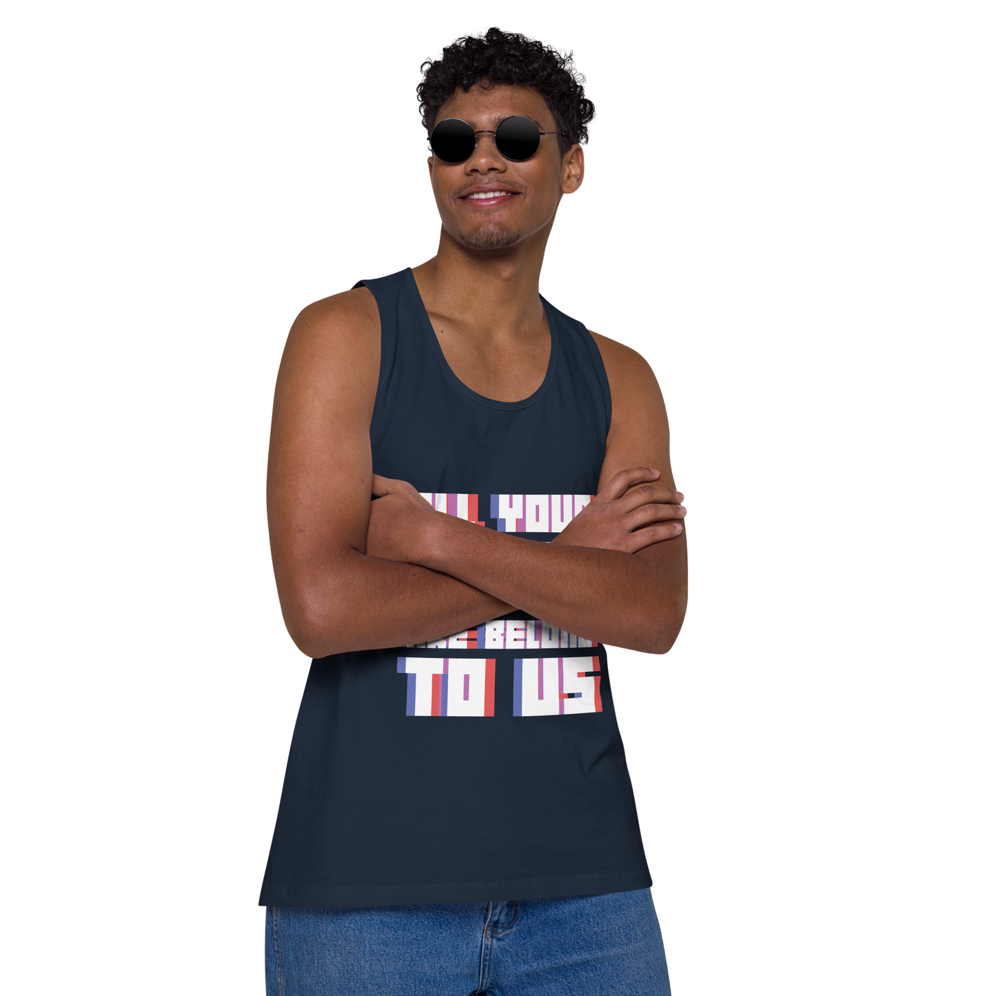 ALL YOUR KEYS Premium Men's Tank Top
