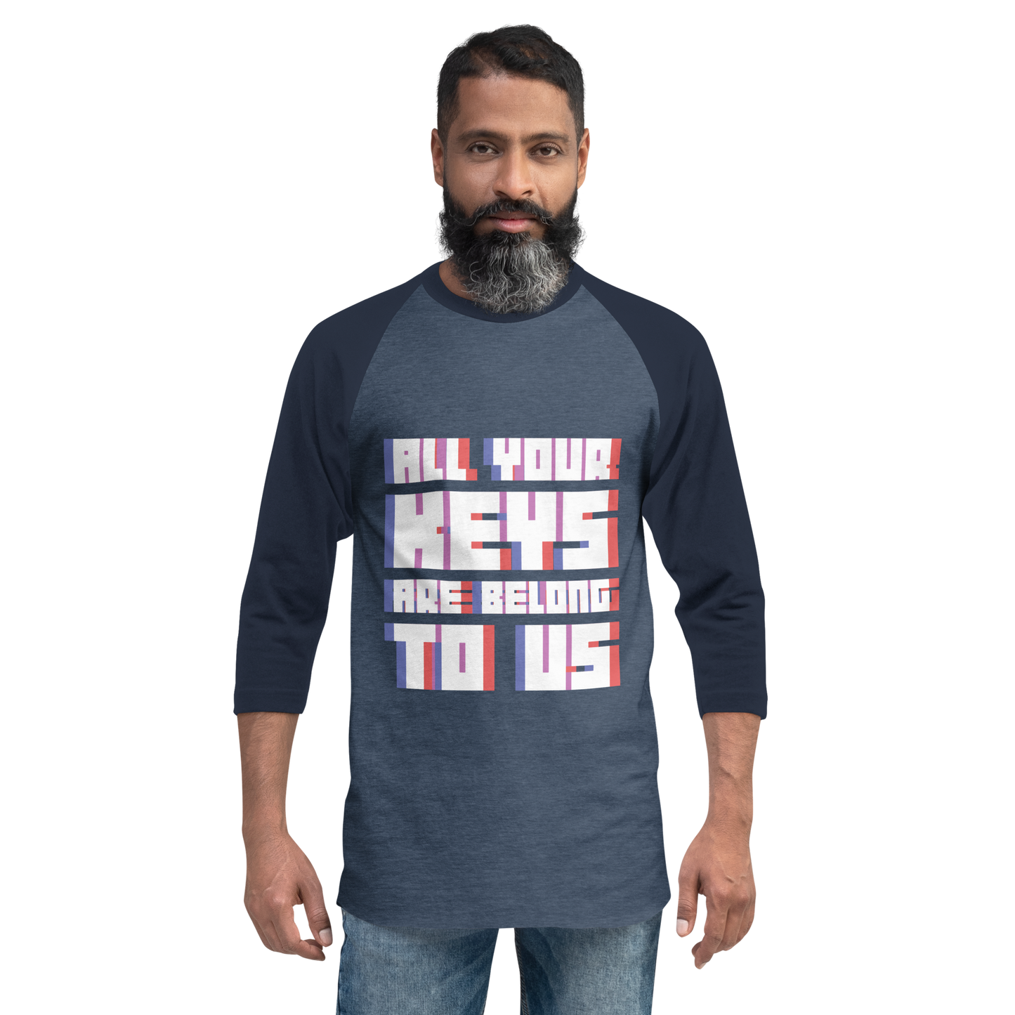 ALL YOUR KEYS 3/4 Shirt