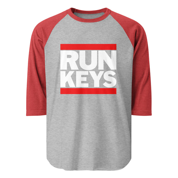 RUN KEYS 3/4 Sleeve Shirt