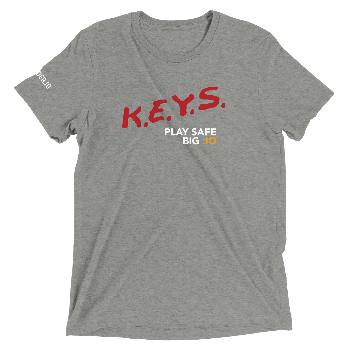 PLAY SAFE, BIG .IO! Short Sleeve Tshirt