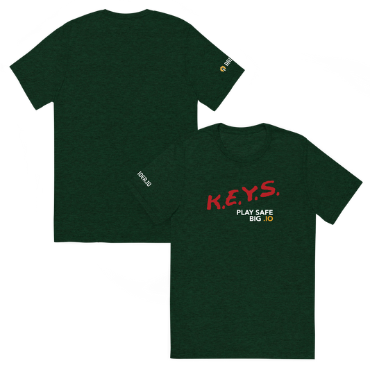 PLAY SAFE, BIG .IO! Short Sleeve Tshirt